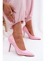 Klasické lakované lodičky Odira pink Klasické lakované lodičky Odira pink
