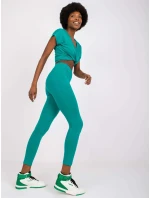 Legíny AP LG A 002 tmavo zelená