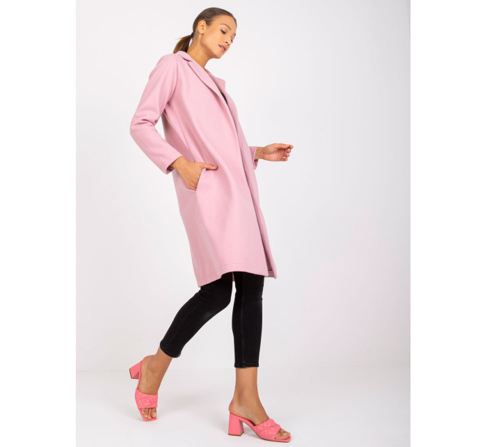 Dámský kabát CHA PL model 17137391 světle růžový - FPrice