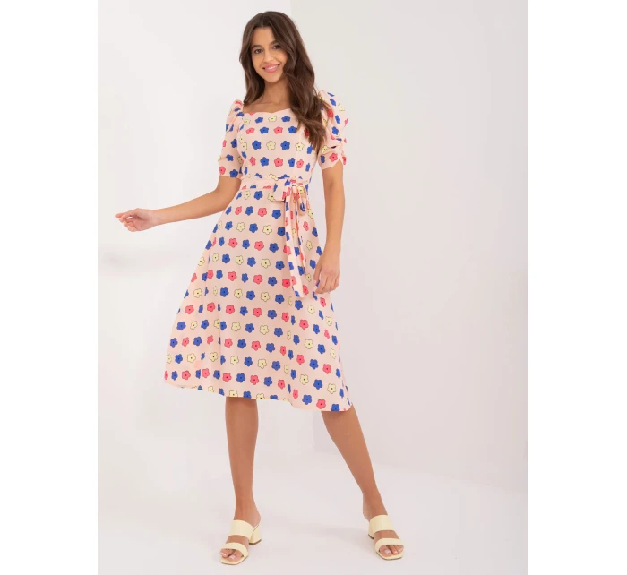 Šaty LK SK 509677.01X broskyňová