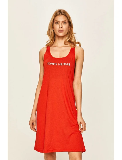 Plážové šaty model 8404939 červená - Tommy Hilfiger Plážové šaty model 8404939 červená - Tommy Hilfiger