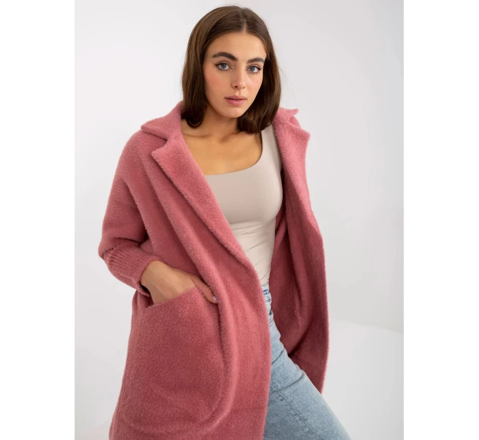 Dámsky kabát MBM PL 1521.97P tmavoružová - FPrice Dámsky kabát MBM PL 1521.97P tmavoružová - FPrice