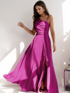 Dlouhé šaty model 21722975 fuchsiové - With You
