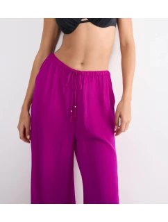 Summer Satin Trousers - RED - TRIUMPH RED - TRIUMPH