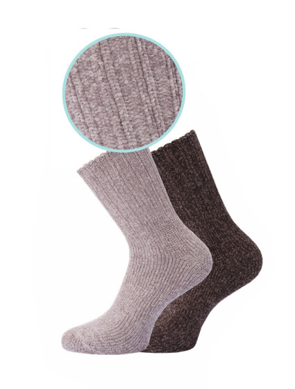 Dámske ponožky WiK 37717 Chenille Socks 35-42