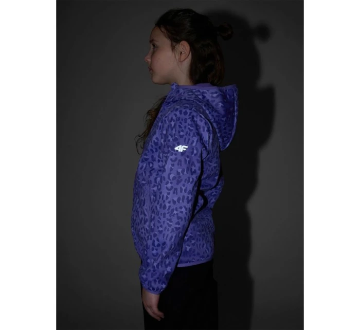 Dievčenská vetruodolná softshellová bunda 5000 s membránou 4F 4FJRAW25TSOFF507-90A Dievčenská vetruodolná softshellová bunda 5000 s membránou 4F 4FJRAW25TSOFF507-90A