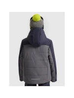 Chlapčenská lyžiarska bunda 5000 s membránou 4F 4FJRAW25TTJAM1064-22S