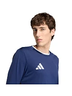 Pánske tričko adidas Entrada 26 s dlhým rukávom tmavomodré KF5850 Pánske tričko adidas Entrada 26 s dlhým rukávom tmavomodré KF5850