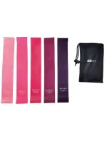 Fitnnes Crosfit mini Band 5v1 cvičebná gumová súprava EB FIT 1028859 Fitnnes Crosfit mini Band 5v1 cvičebná gumová súprava EB FIT 1028859