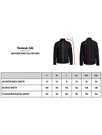 Full Zip M Pánská fleecová bunda black model 22470807 - Tenson Full Zip M Pánská fleecová bunda black model 22470807 - Tenson