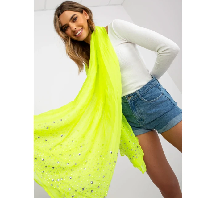 Dámska šatka AT CH LA12813 fluo yellow