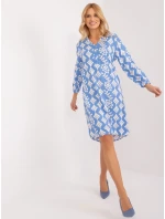 Šaty D73771M30427A svetlomodré Šaty D73771M30427A svetlomodré