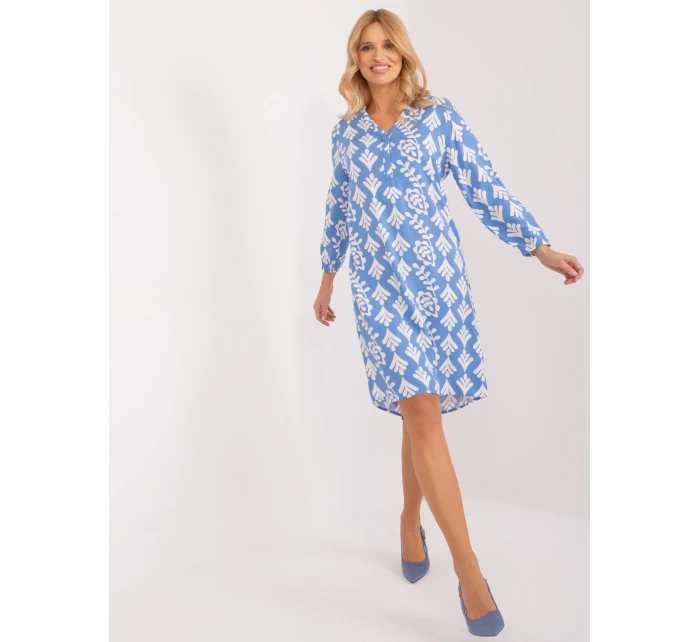 Šaty D73771M30427A svetlomodré Šaty D73771M30427A svetlomodré