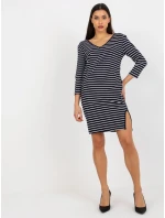 Dámske šaty TW SK BL 1010 šaty.74 tmavo modrá - FPrice