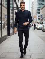 Pánský tmavě modrý svetr Dstreet model 21995257 - FashionStreet