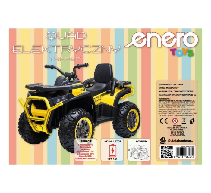 BATÉRIA TRAPPER QUAD ŽLTÁ 1033013 BATÉRIA TRAPPER QUAD ŽLTÁ 1033013