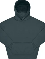 B&C Influence Hoodie – mikina s kapucňou v oversize strihu z hrubej bavlny 01.IH02, farba amalfi teal