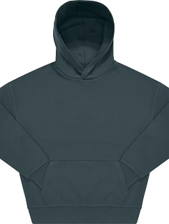 B&C Influence Hoodie – mikina s kapucňou v oversize strihu z hrubej bavlny 01.IH02, farba amalfi teal