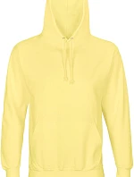 SOL'S Condor Unisex mikina s kapucňou 25.3815 svetložltá