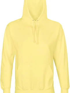 SOL'S Condor Unisex mikina s kapucňou 25.3815 svetložltá