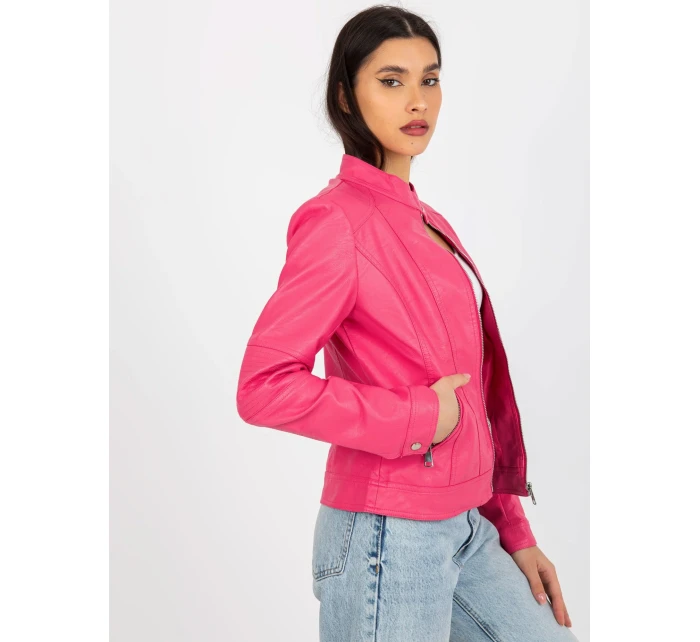 Dámska bunda NM KR G103.00P tmavo ružová - FPrice