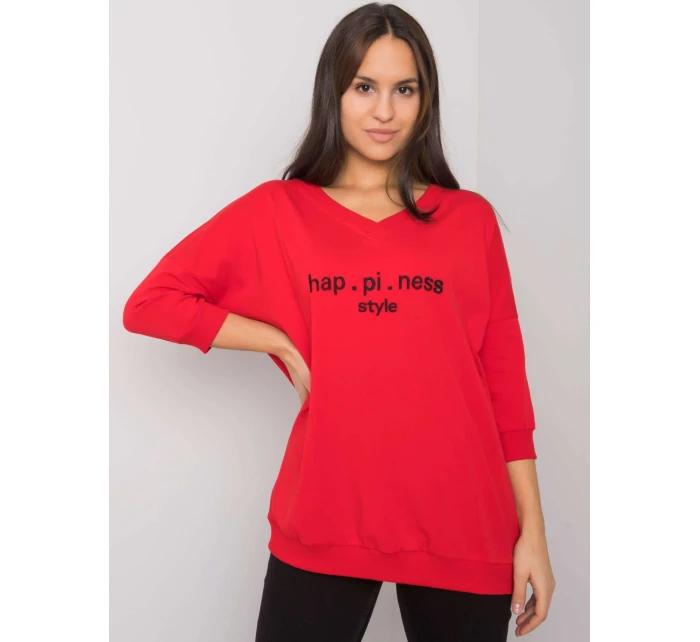 Mikina RV BL 7328.19 červená