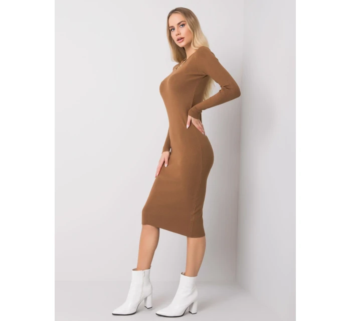 TW SK BI šaty model 20595508 hnědé - FPrice