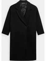 Dámsky oversize kabát Outhorn OTHAW22TCOUF003 čierna