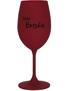 Lady of God - burgundský pohár na víno 350 ml