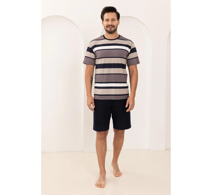 Regina 501 cr/r M-XL W26 pánske pyžamo