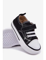 Dětské Tenisky Na Suchý Zip Černé model 21692346 - Boto