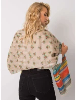 Šatka AT CH WJ 1X08426 béžová Šatka AT CH WJ 1X08426 béžová