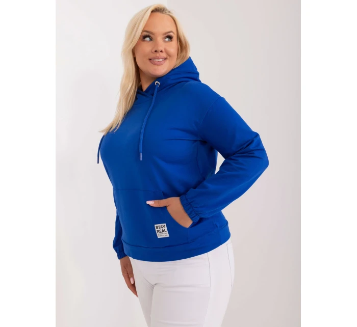 Blúzka RV BL 8655 1.13X kobaltovo modrá