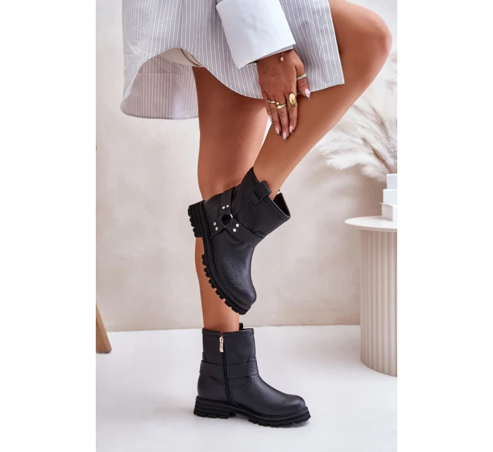 Topánky na podpätku model 201544 Step in style