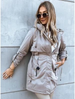 Dámská přechodná bunda parka STYLE šedá model 21970984 - Dstreet