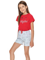 Dievčenské pyžamo 2711 Sonia red - TARO
