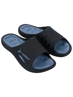 Pánske športové žabky Rider Bay XIV Ad pohodlné čierne papuče