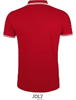SOL'S Pasadena Men Pánské piqué polo model 22521856 red/white SOL'S Pasadena Men Pánské piqué polo model 22521856 red/white