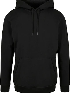 Build your Brand BB 001 Pánska mikina s kapucňou 56.B001 čierna