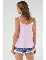 Talianska móda Tulip full length short farba:ružová/print