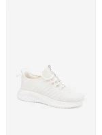 Lehké sportovní nazouvací dámské boty Materiálové Big Star model 22185523 Bílé - Big Star Shoes Lehké sportovní nazouvací dámské boty Materiálové Big Star model 22185523 Bílé - Big Star Shoes
