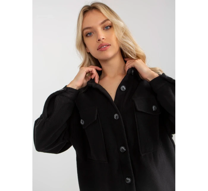 Košeľa DN KS 4005.99P čierna