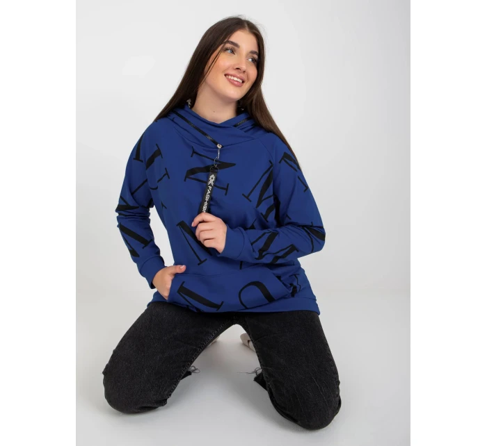 Mikina RV BL 7268 1.92 tmavomodrá