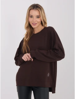 RV BL mikina A1063.96 tmavohnedá