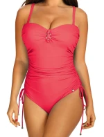 Dámské jednodílné plavky  2 Tmavě růžová  model 21269950 - Self