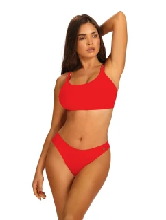 Dámske dvojdielne plavky S 1011 BM3 Bayamon 3 Red - Self