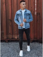 Pánská džínová bunda modrá Dstreet model 21980247 - FashionStreet