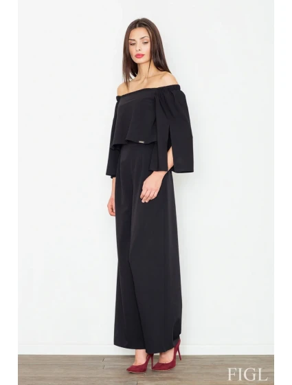 Dámský overal model 4732280 black - Figl Dámský overal model 4732280 black - Figl
