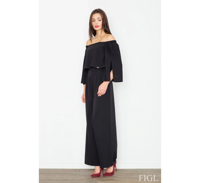 Dámsky overal M539 black - fígľov