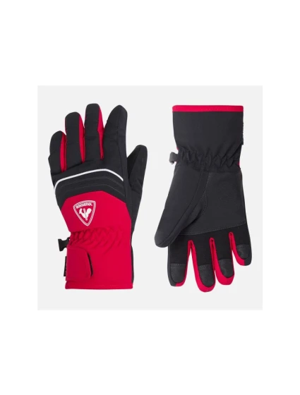 Rossignol Jr Tech Impr G Rukavice červené Rossignol Jr Tech Impr G Rukavice červené